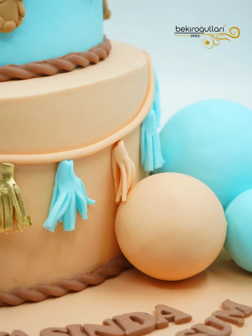 Ayıcık Detaylı Butik Pasta