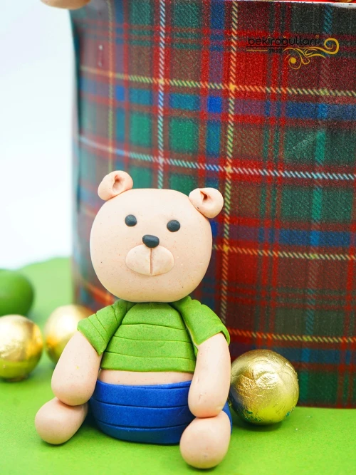 Ayıcık Detaylı Butik Pasta