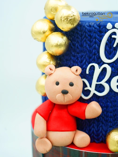 Ayıcık Detaylı Butik Pasta