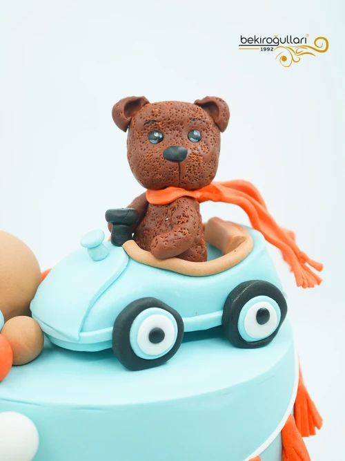 Ayıcık Figürlü Butik Pasta