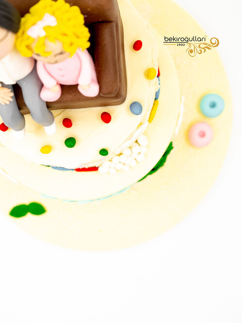 Baba Kız Konsept Pasta