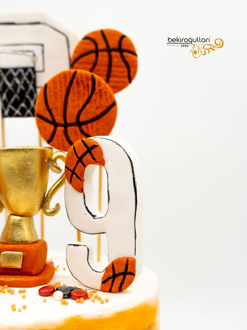 Basketbol Temalı Pasta