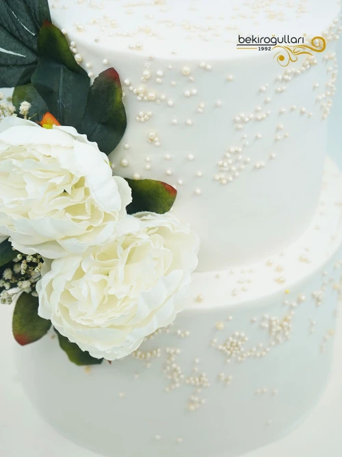 Çiçek Detaylı Söz Pastası