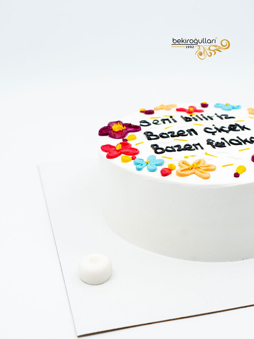 Çiçek Süslemeli Naked Pasta