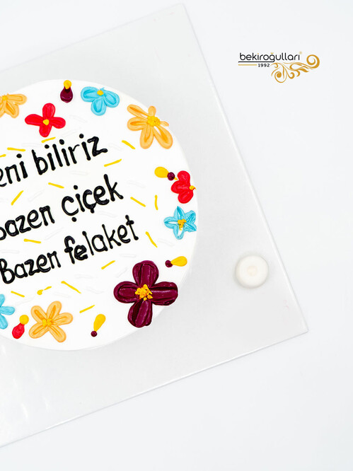 Çiçek Süslemeli Naked Pasta
