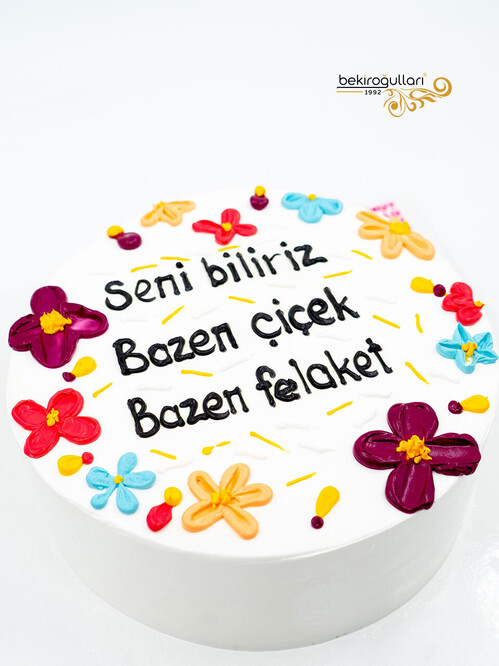 Çiçek Süslemeli Naked Pasta