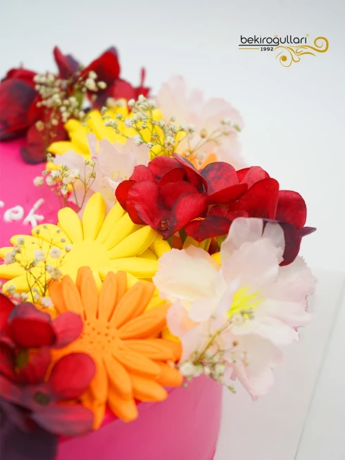 Çiçek Süslemeli Naked Pasta