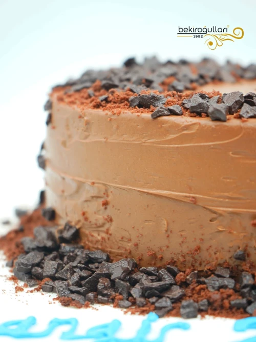 Çikolata Süsleme Rakam Detay Butik Pasta