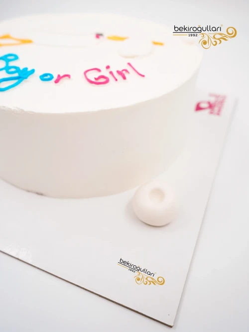 Cinsiyet Partisi Konsept Naked Pasta