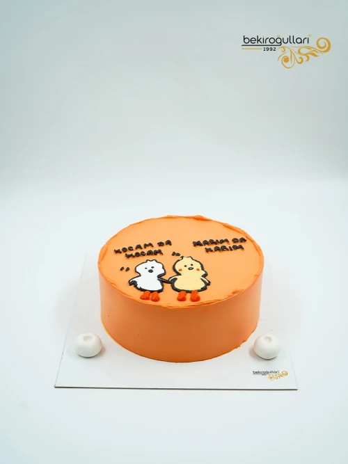 Civciv Çizim Detay Naked Pasta