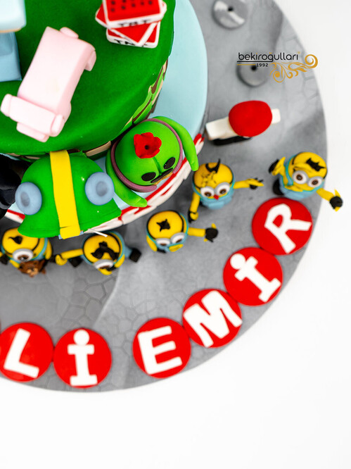 Çizgi Film Tasarım Butik Pasta