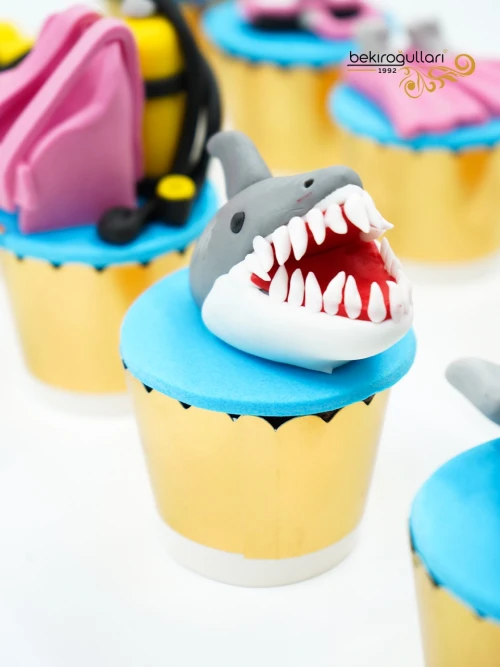 Dalış Konsept Cupcake
