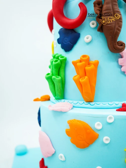 Deniz Canlıları Butik Pasta