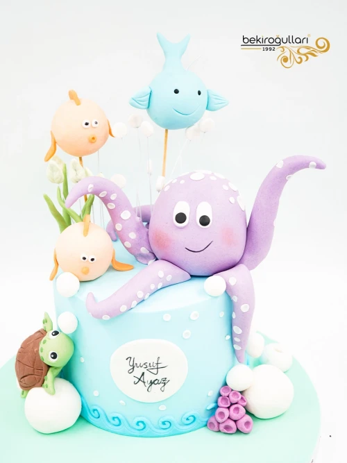 Deniz Canlıları Konsept Butik Pasta