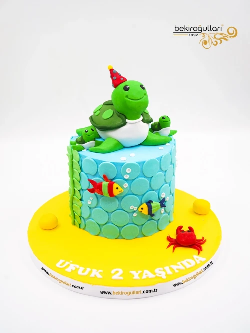 Deniz Canlıları Tasarım Butik Pasta