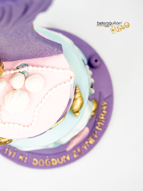Deniz Kızı Konsept Pasta