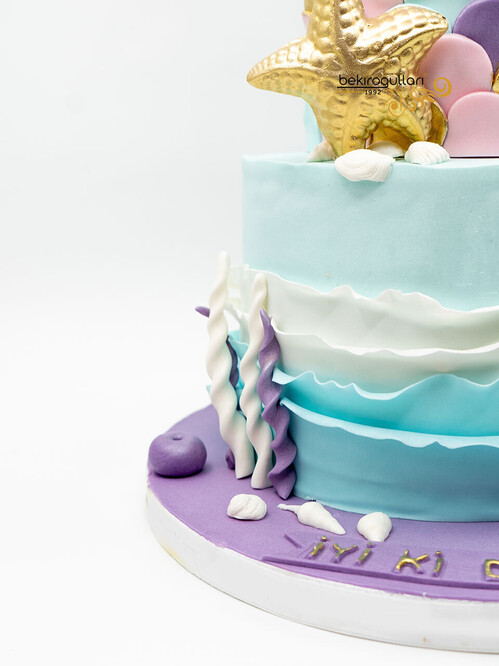 Deniz Kızı Konsept Pasta