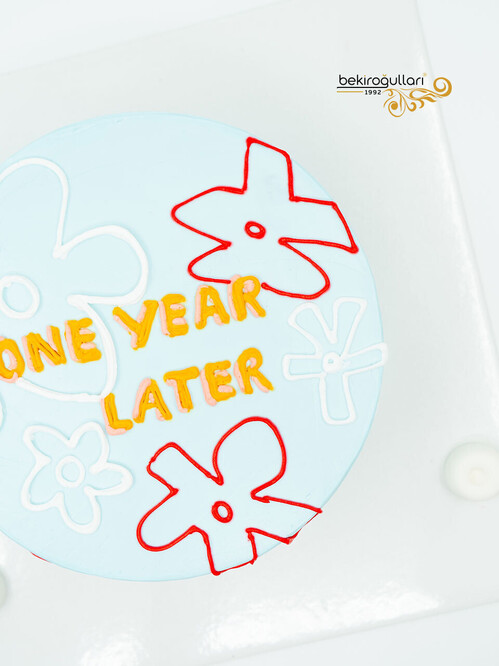 Desenli Mavi Naked Pasta