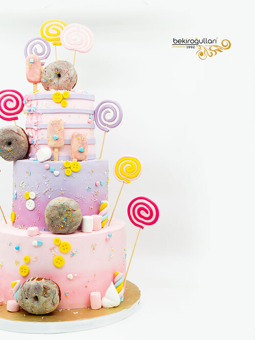 Dondurma Detaylı Butik Pasta