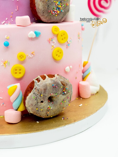 Dondurma Detaylı Butik Pasta