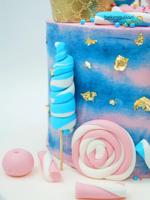 Dondurma Temalı Butik Pasta