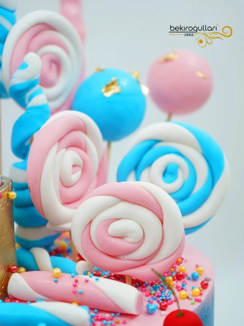 Dondurma Temalı Butik Pasta