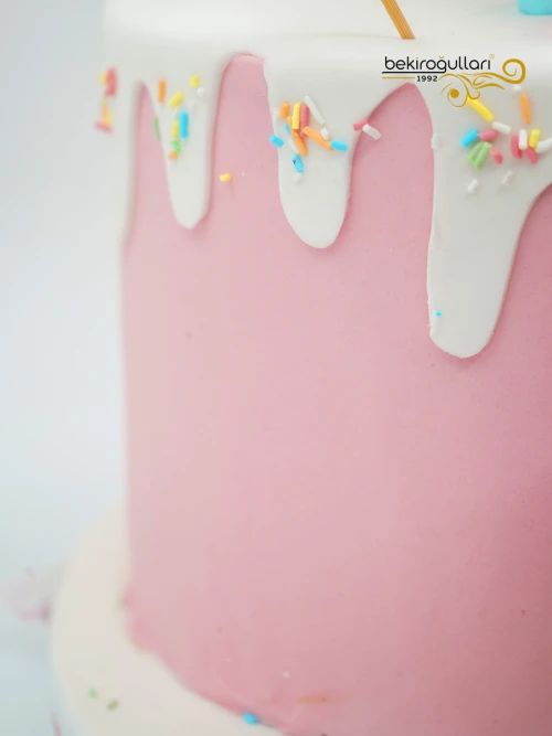 Dondurma Temalı Butik Pasta