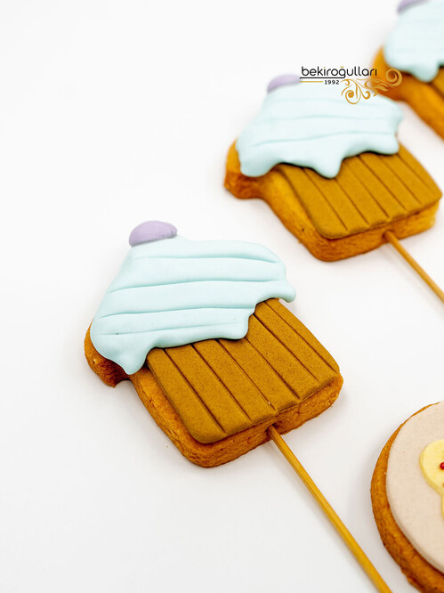 Dondurma ve Donut Temalı Kurabiye