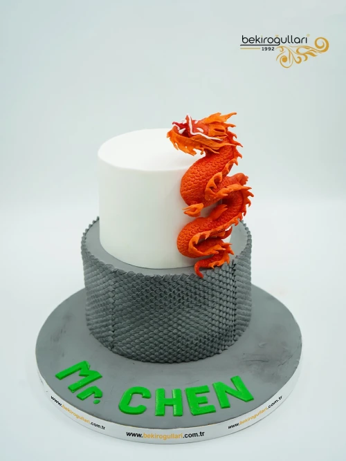 Ejderha Figür Tasarım Butik Pasta