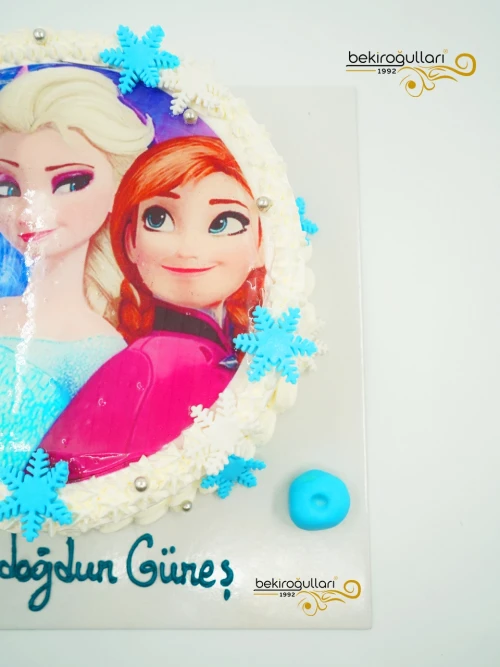 Elsa Konsept Resimli Pasta