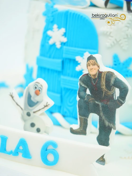 Elsa Konsept Şato Tasarım Pasta