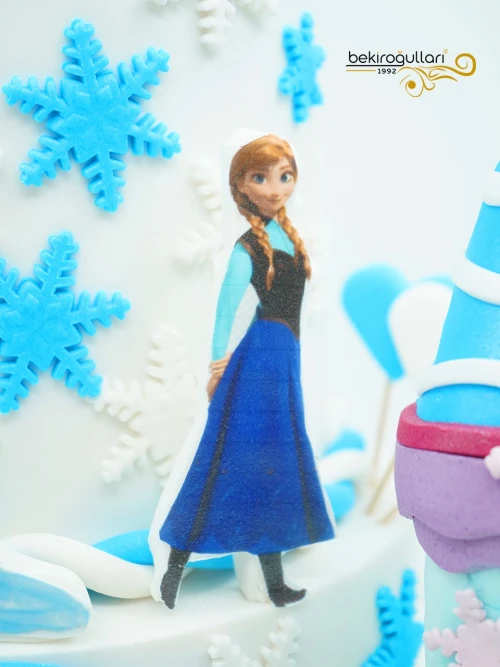 Elsa Konsept Şato Tasarım Pasta