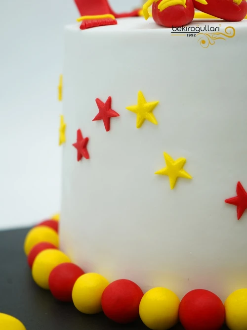 Galatasaray Temalı Tasarım Pasta