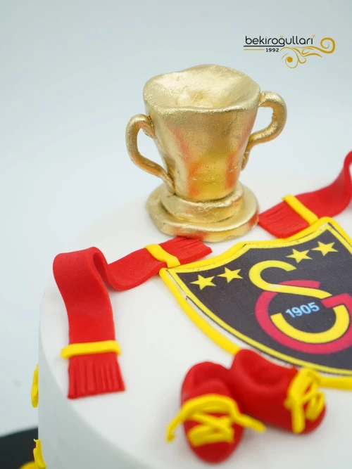 Galatasaray Temalı Tasarım Pasta
