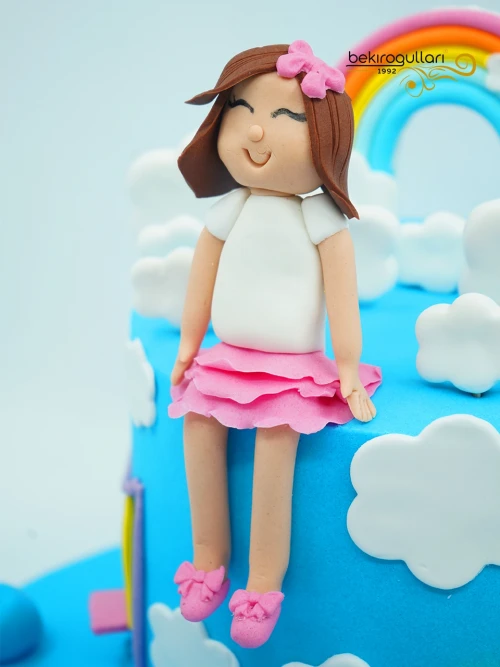 Gökkuşağı Konsept Pasta