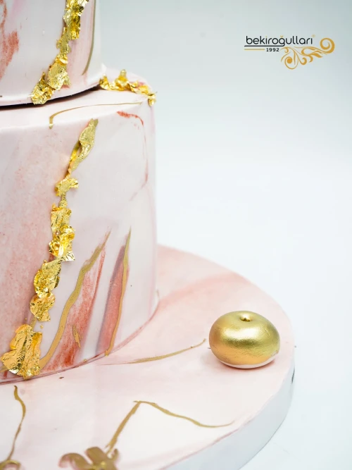 Gold Detay Tasarım Pasta