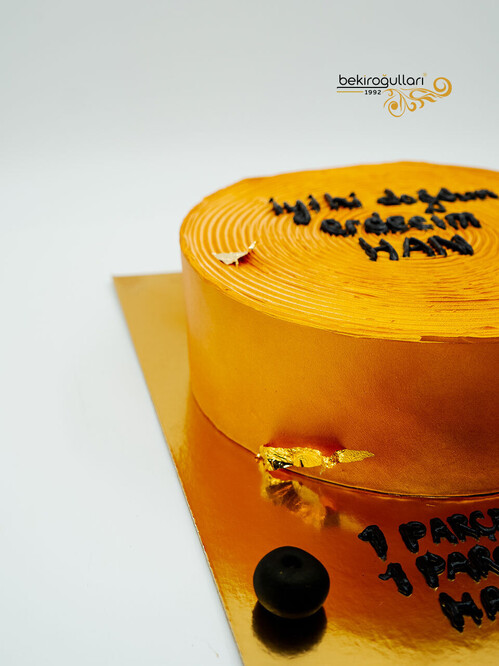 Gold Naked Sıvama Pasta