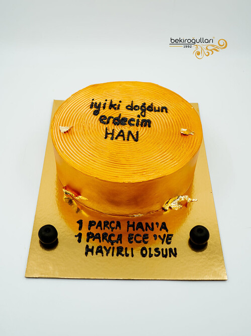 Gold Naked Sıvama Pasta