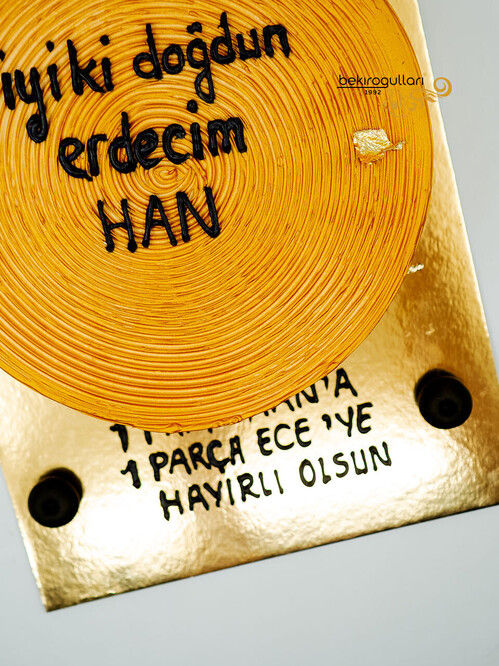 Gold Naked Sıvama Pasta