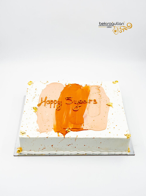 Gold Süslemeli Kare Naked Pasta