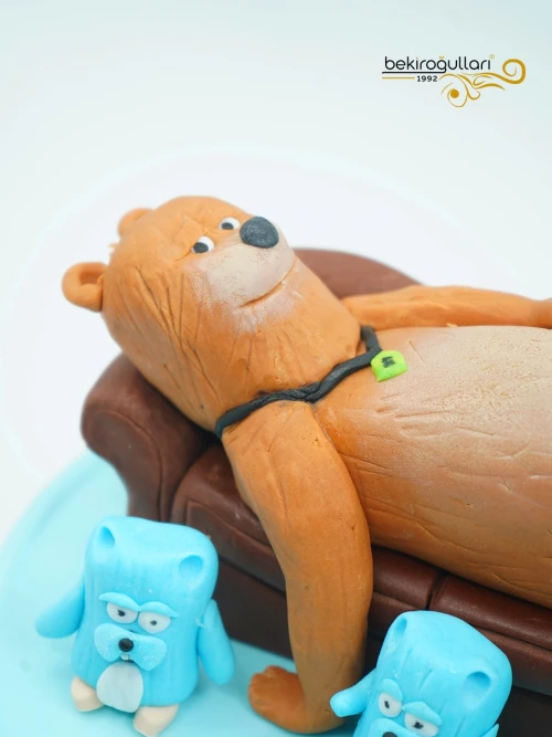 Grizzy ve Lemmingler Butik Pasta