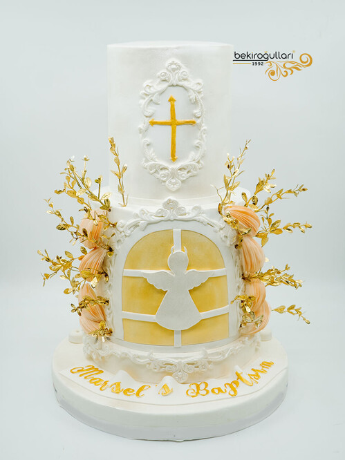 Haç İşaretli Tasarım Butik Pasta