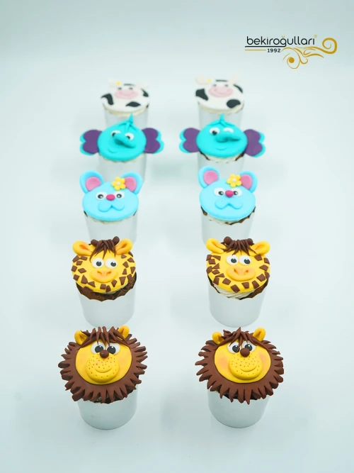 Hayvanlar Alemi Cupcake