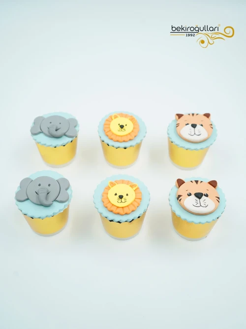 Hayvanlar Alemi Cupcake