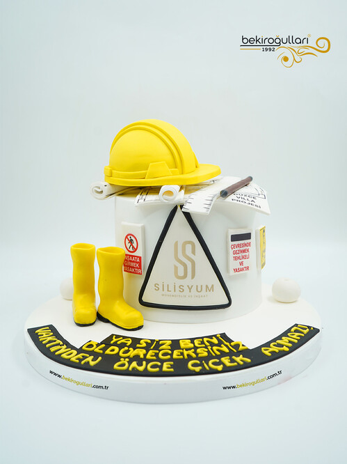 İnşaat Mühendisi Konsept Pasta