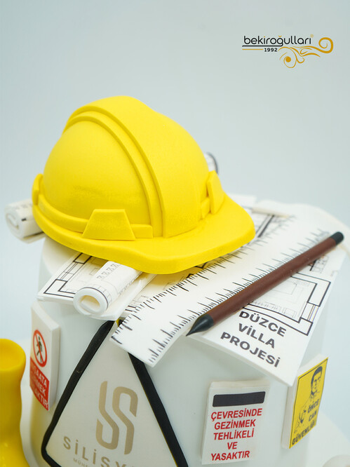 İnşaat Mühendisi Konsept Pasta