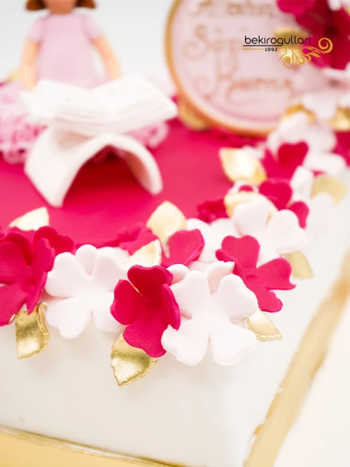 İslami Kız Çocuk Butik Pasta