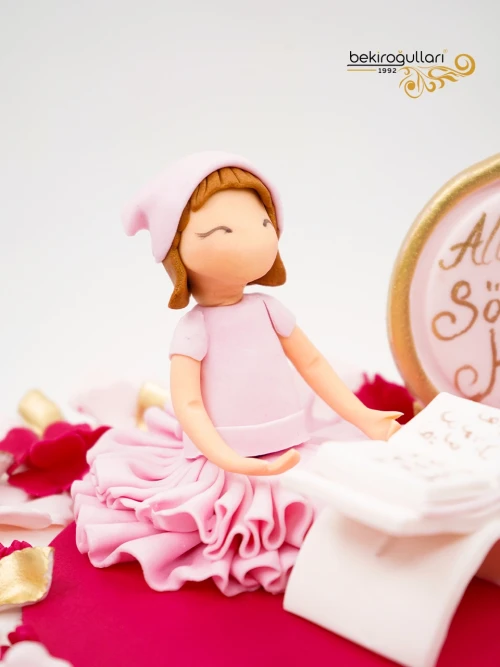 İslami Kız Çocuk Butik Pasta