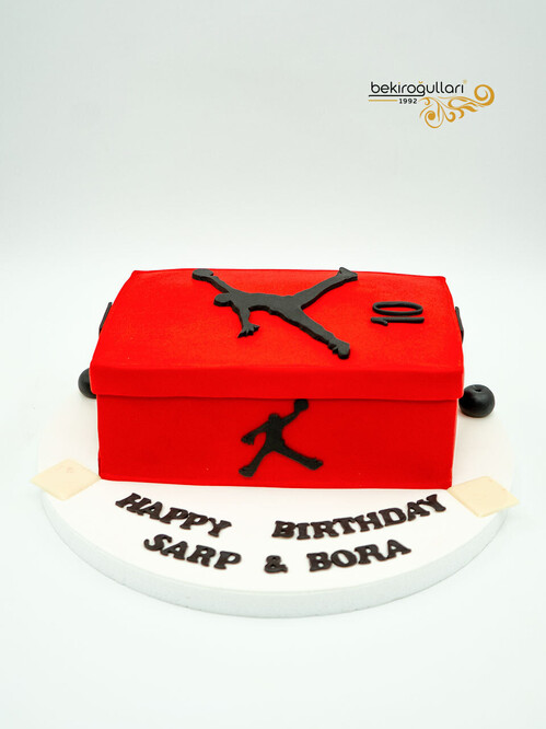 Jordan Ayakabbı Kutusu Pasta