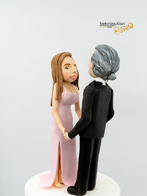 Kadın Erkek Figürlü Butik Pasta